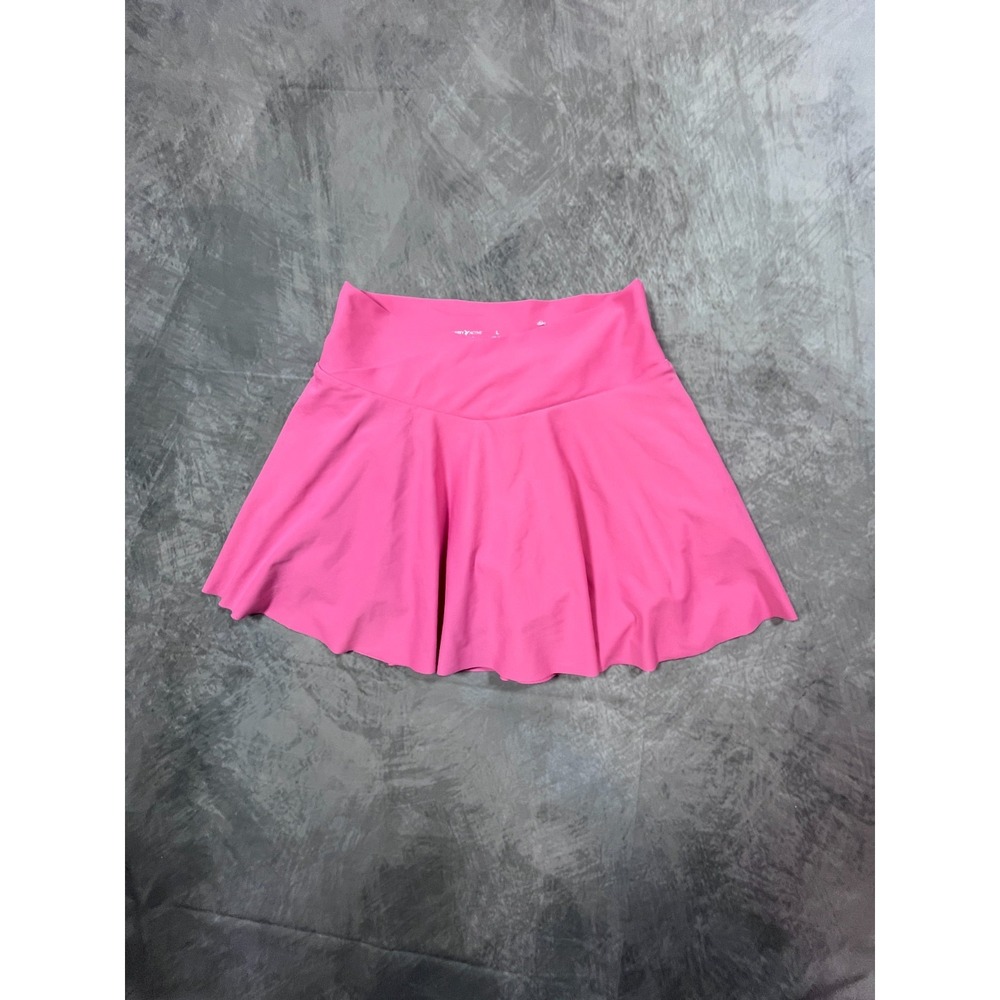 Old Navy Active Powersoft Skirt Skort Girls L(10-12) Pink Stretch Go Dry Cool